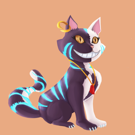 персонаж магический кот