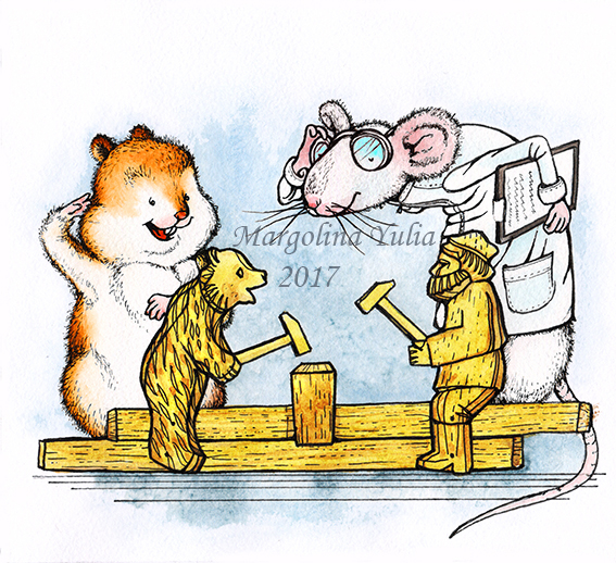 Для книги Елены Ожич "История ремесел"