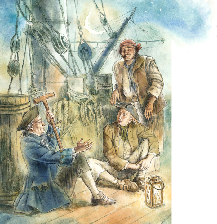 К "Острову сокровищ" Р.Л.Стивенсон