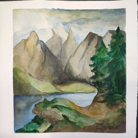 Горный пейзаж