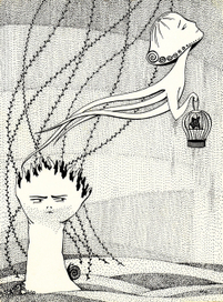 медуза Февралина и водоросль Актиний