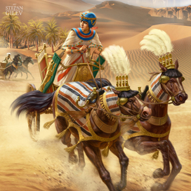 Обложки к книге "Дочь Нефертити" Татьяны Семеновой.