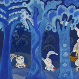 Снежные зайчики 3