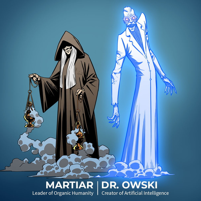 Персонажи комикса