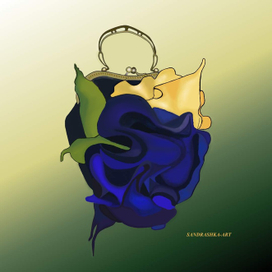 Сумка-цветок