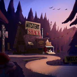 Хижина из Гравити Фолз