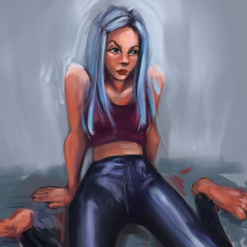 Быстрый скетч персонажа 