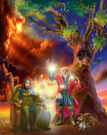 маг и король работа   к конкурсу Королевство