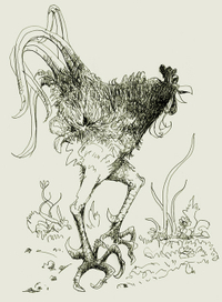 Петушок - инвалид...