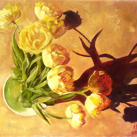 Желтые тюльпаны