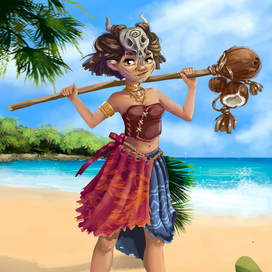 Хозяйка пляжа