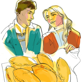 Серия иллюстраций к книге В.А. Моисеева