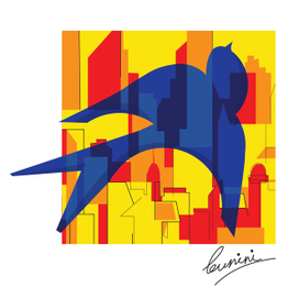 Птица - сон, птица - город