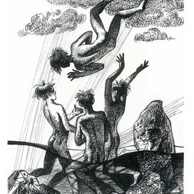 повелитель мух.шалаши на берегу