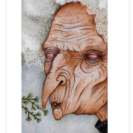 Иллюстрация для сказки Вильгельма Гауфа "Карлик Нос"