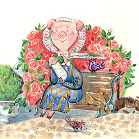 Ласковая Свинка-мама