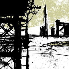 Лужный пейзаж