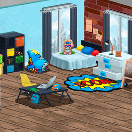 Супергеройская комната