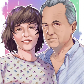 Портрет проработанный