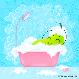 Груша в душе