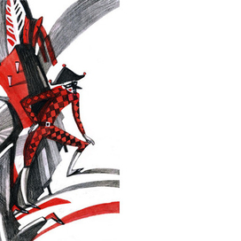 Иллюстрации к пьесе А.Блока "Балгаганчик"