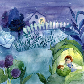 В огороде по ночам