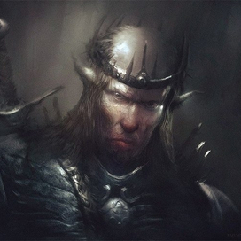 Концепт-арт "Dark warrior"