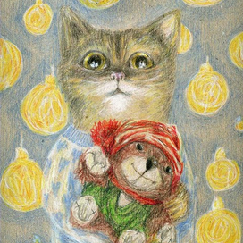 когда увидел деда Мороза