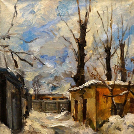 Зима на Лесном