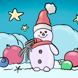 Новогодние каникулы. Пазл