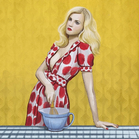 Девушка на кухне