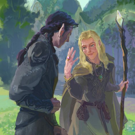 Встреча двух эльфов