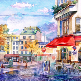 Утренний Монмартр