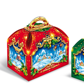 Новогодняя упаковка из архива 2014года