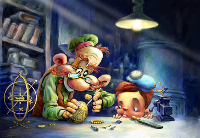 Концепт к игре. Кузьмич