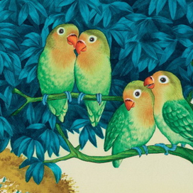 Деталь"Неразлучники"