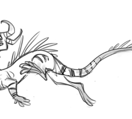 Безумная ящерица