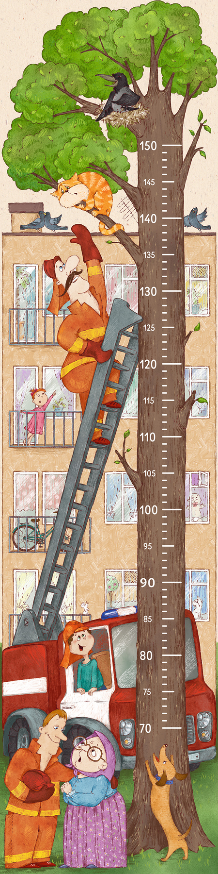 ростомер "пожарник"