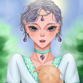 Маленькая эльфийка 