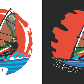 Принт на майку Сочи | Спорт