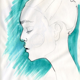 профиль девушки