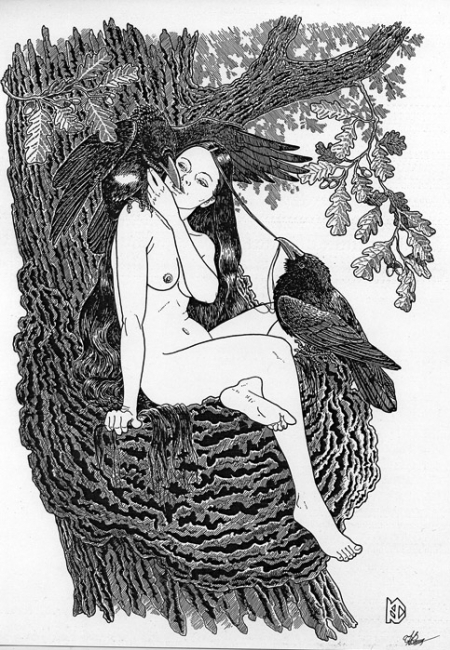 Цвета воронова крыла (серия «Славянская эротика»)