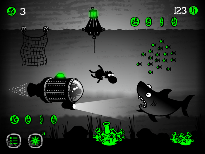 Пират под водой