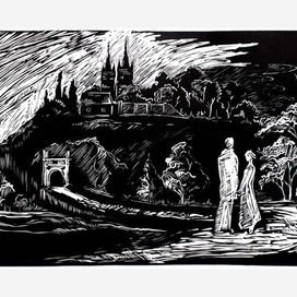 Иллюстрация к "Поэме Горы" М. Цветаевой