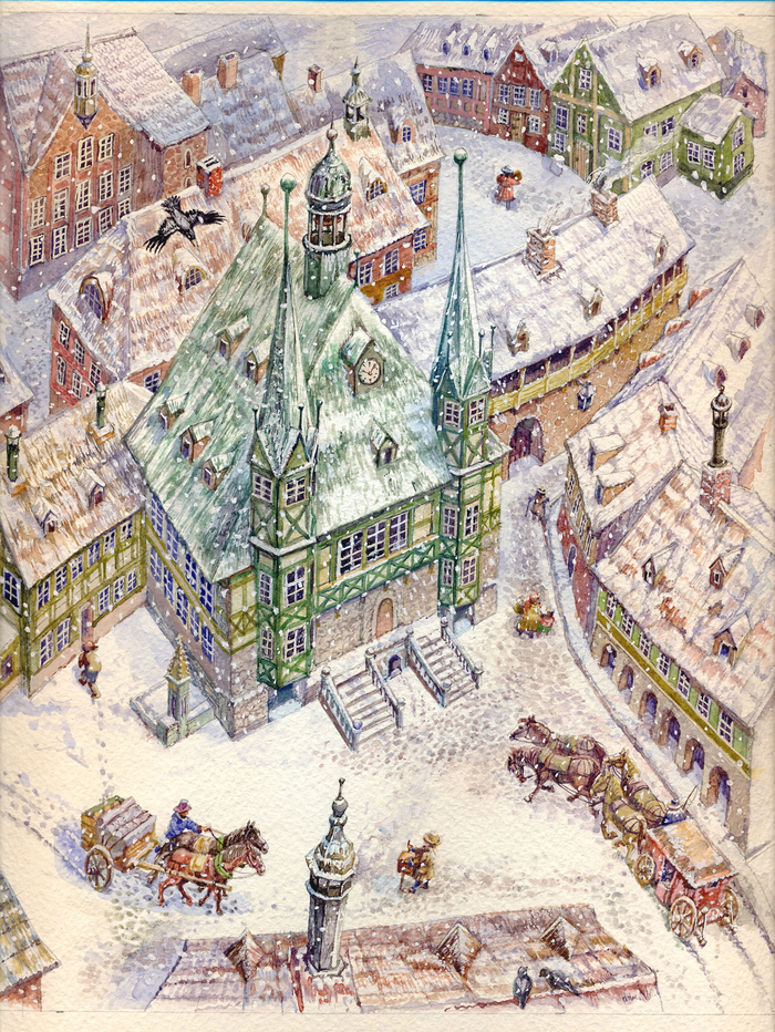 Сказка " Тыквенное семечко".  Ратуша