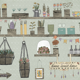 Цветочный магазин.