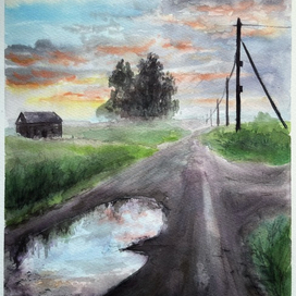 В деревне Гадюкино дожди