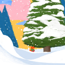 On the way to a friend