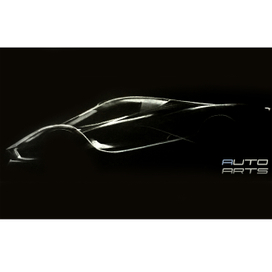 Темный гараж. La Ferrari