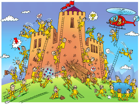 борьба за первое место